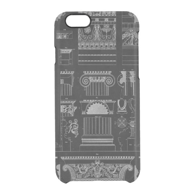 Graphic Architecture IV Uncommon iPhone Case (Back)