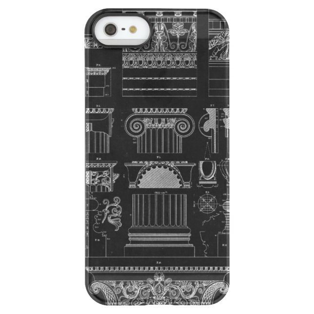 Graphic Architecture IV Uncommon iPhone Case (Back)