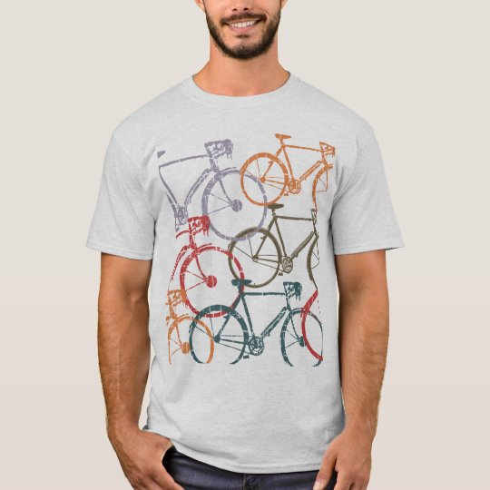 animals riding bikes t shirt