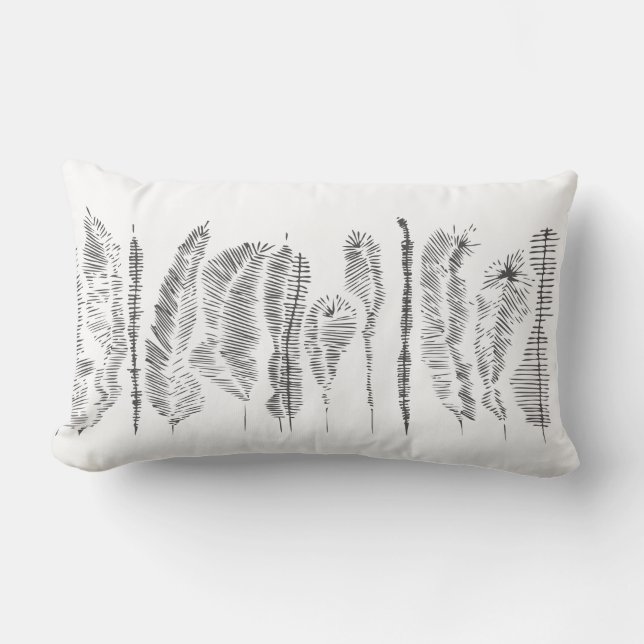 graphic bio lumbar pillow (Front)