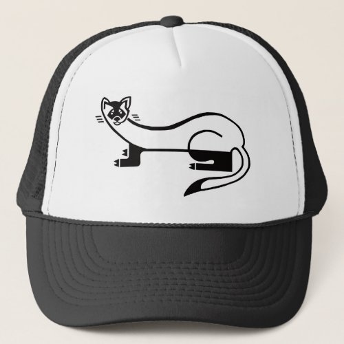Graphic Black_footed FERRET_Animal lover_ Wildlife Trucker Hat