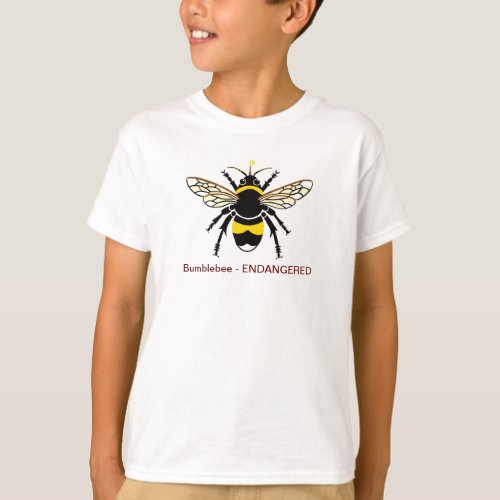 Graphic Bumble BEE_ Nature _Wildlife T_Shirt