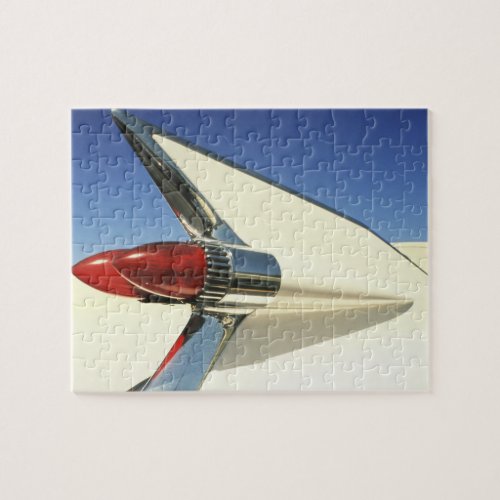 Graphic Close_up of fin and taillight on Jigsaw Puzzle