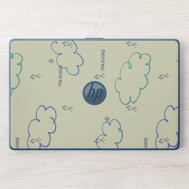 Graphic Decor HP Laptop Skin (Front)