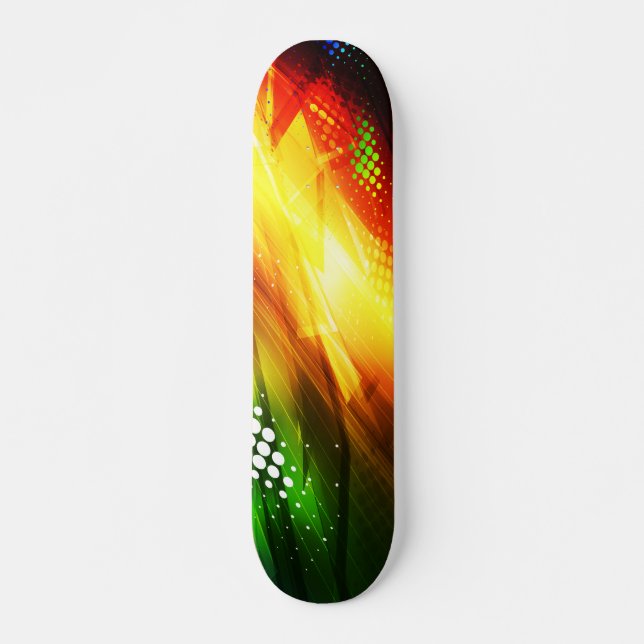 Graphic Design 8 Scateboard Skateboard Deck (Front)