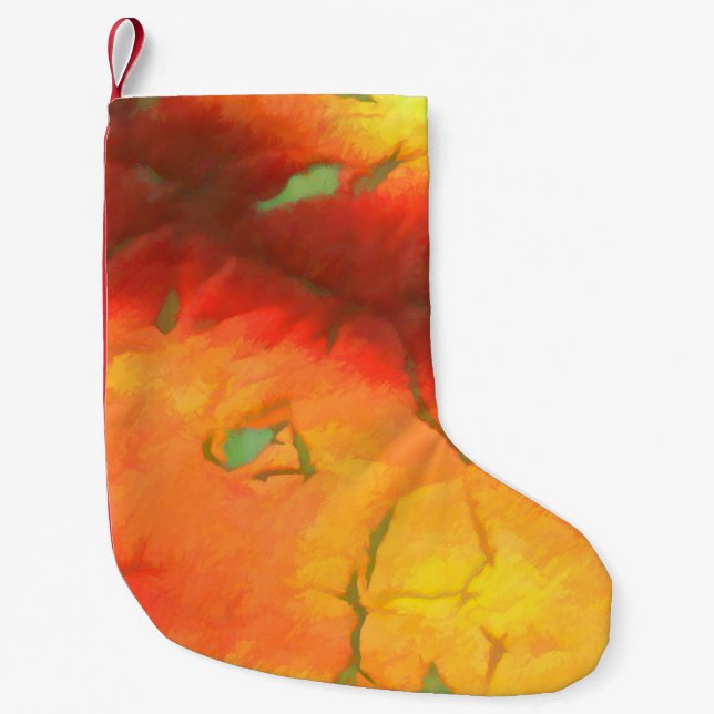 graphic design digital background texture colorful small christmas stocking (Front)