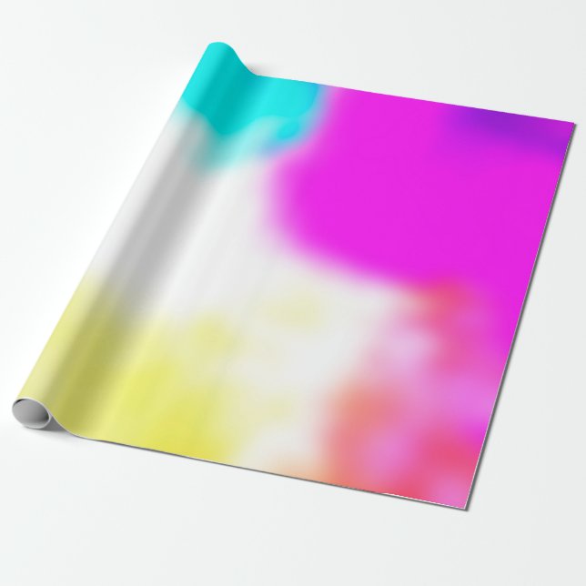 graphic design digital blur background texture col wrapping paper (Unrolled)