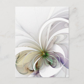 Graphic Design Flower Postcard