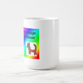 Graphic design is my passion coffee mug (Center)