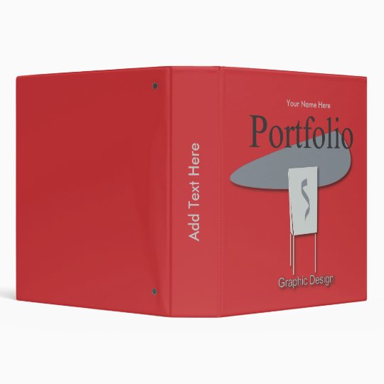 Graphic Design Portfolio Binder