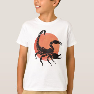 Graphic Design Scorpion Silhouette T-Shirt