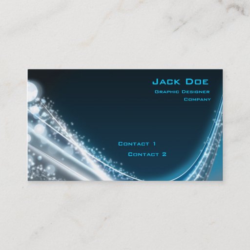 Customizable Graphic designer business card