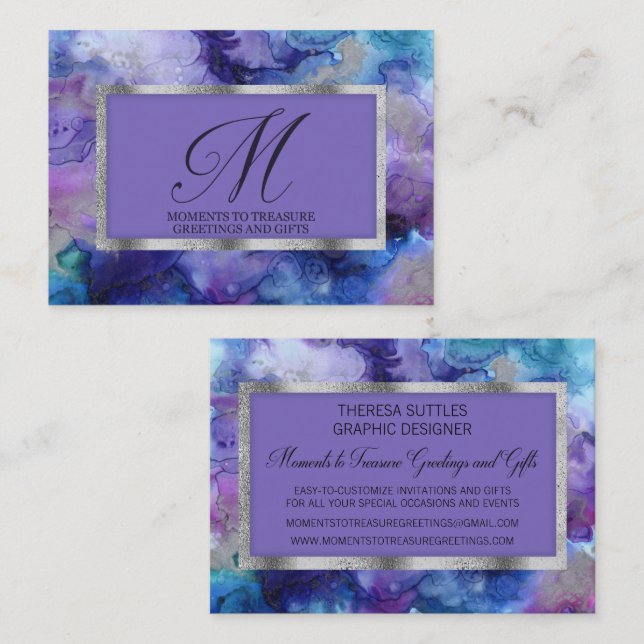 Graphic Designer Business Card (Front/Back)