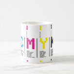 Graphic Designer CMYK Ink Print Coffee Mug