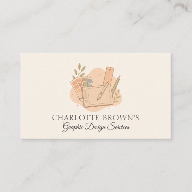 Graphic Designer Creative Branding Business Card