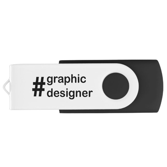 Graphic Designer Flash Drive (Back)