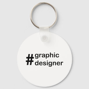 Graphic Designer Keychain