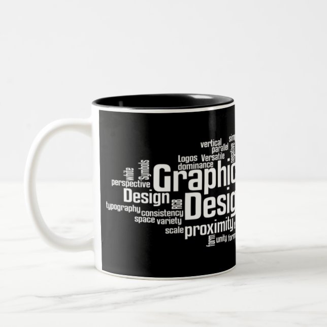Graphic Designer mug (Left)