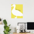 Graphic Duck Be A Duck Poster | Zazzle