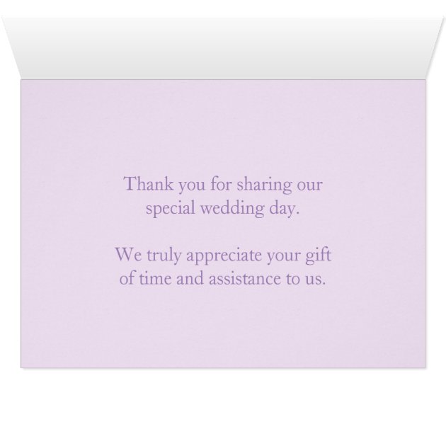 Graphic Floral Wedding Flower Girl Thank You Card