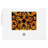 Graphic Flower Cards (Back Horizontal)