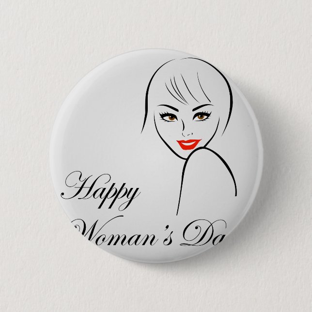 Graphic for womens day button (Front)