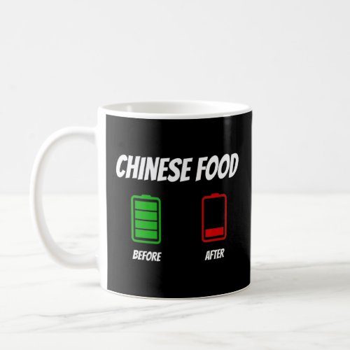 Graphic Fun Before and After Apparel_Chinese Food  Coffee Mug