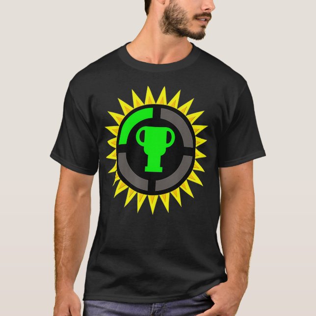 Graphic Game Theory Love Videogame Funny Field Of  T-Shirt (Front)