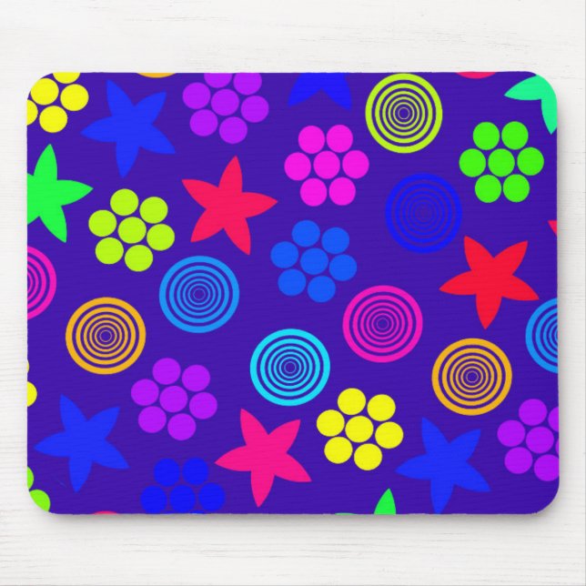 Graphic Geo Mouse Pad (Front)