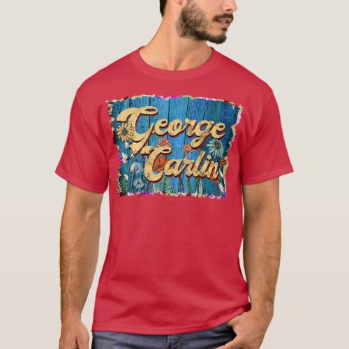 Graphic George Name Flowers lin Limited Edition Cl T_Shirt