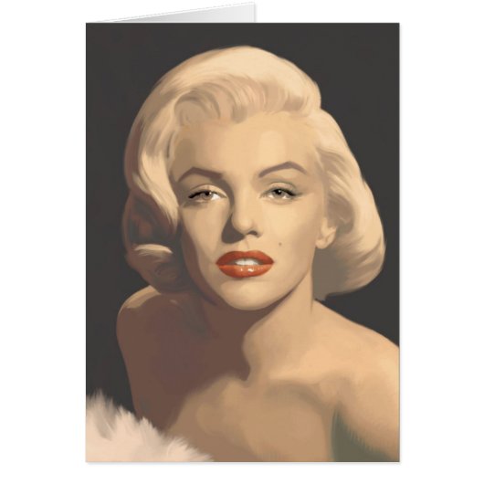 Graphic Gray Marilyn Cards (Front)