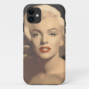 Graphic Gray Marilyn iPhone 11 Case