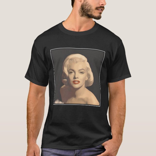Graphic Gray Marilyn T-Shirt (Front)