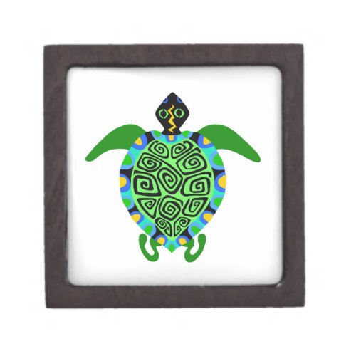 Graphic _Green Sea TURTLE _ Endangered species _ Gift Box