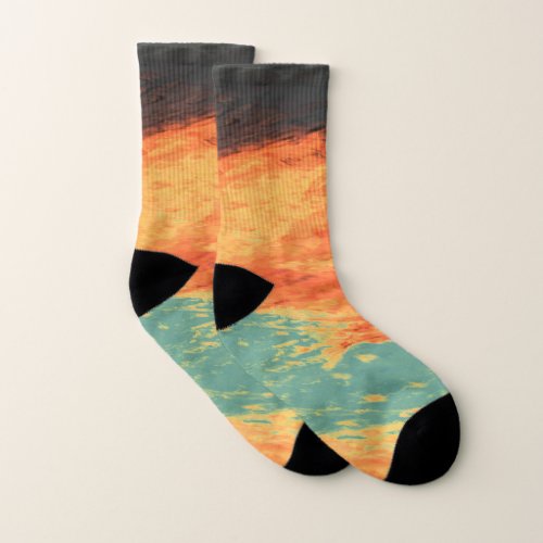 Graphic Holiday Socks