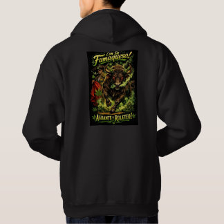 Graphic Hoodie for Men – Bold Gothic Creature Art 