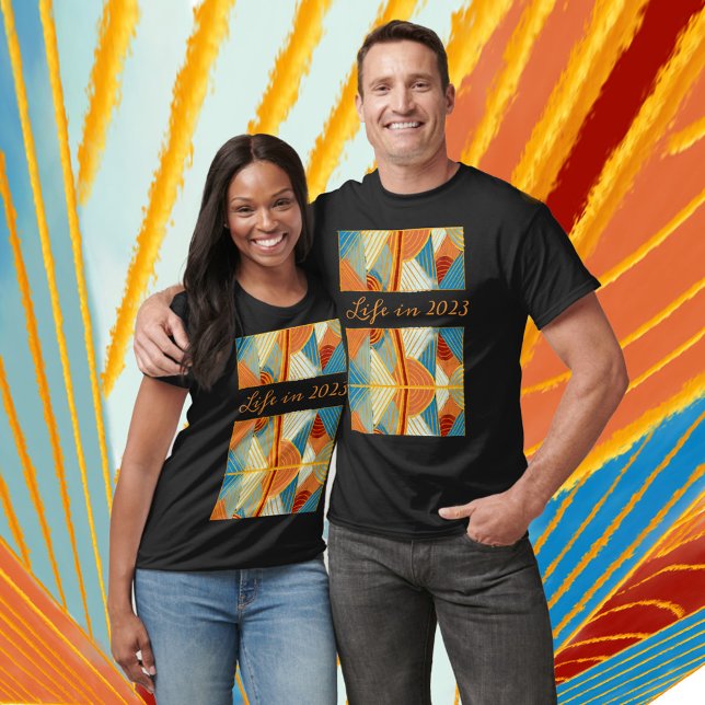 Graphic Life in 2023 Abstract Lines & Curves T-Shirt (Creator Uploaded)