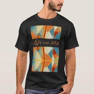 Graphic Life in 2026 Abstract Lines & Curves T-Shirt
