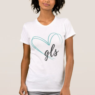 Graphic Love Shop Branded Merchandise GLS Heart T-Shirt