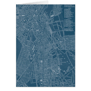 Graphic Map of Boston