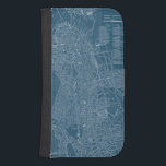 Graphic Map of Boston Wallet Phone Case For Samsung Galaxy S4<br><div class="desc">Maps & Blueprints</div>