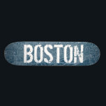 Graphic Map of Boston Skateboard Deck<br><div class="desc">Maps & Blueprints</div>