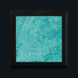 Graphic Map of New York Jewelry Box<br><div class="desc">Home Décor</div>