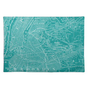 Graphic Map of New York Placemat