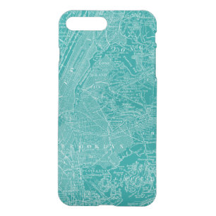 Graphic Map of New York iPhone 8 Plus/7 Plus Case