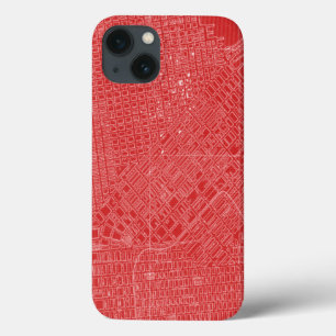 Graphic Map of San Francisco iPhone 13 Case