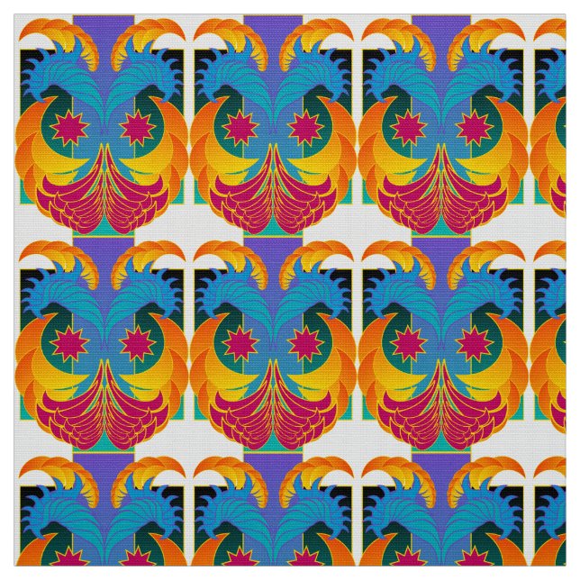 Graphic Mask Fabric (Swatch)