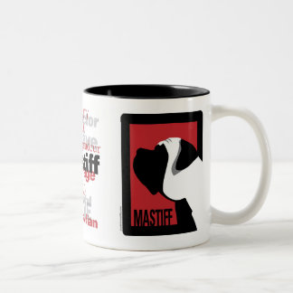 Graphic Mastiff Mug