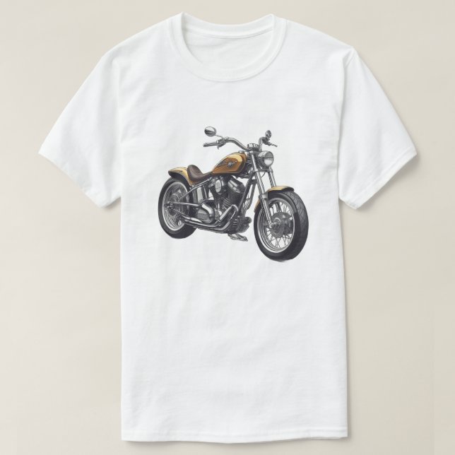 Graphic Motorcycle 1 T-Shirt (Design Front)
