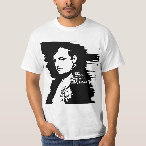 Graphic Napoleon T-Shirt | Zazzle